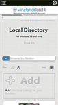 Mobile Screenshot of directory.vinelanddirect.info